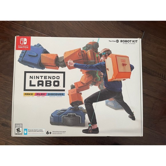 Nintendo Labo: Robot Kit (Nintendo Switch). Box Opened. Brand New.